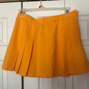Bright Yellow Head Sportwear Tennis Skirt!